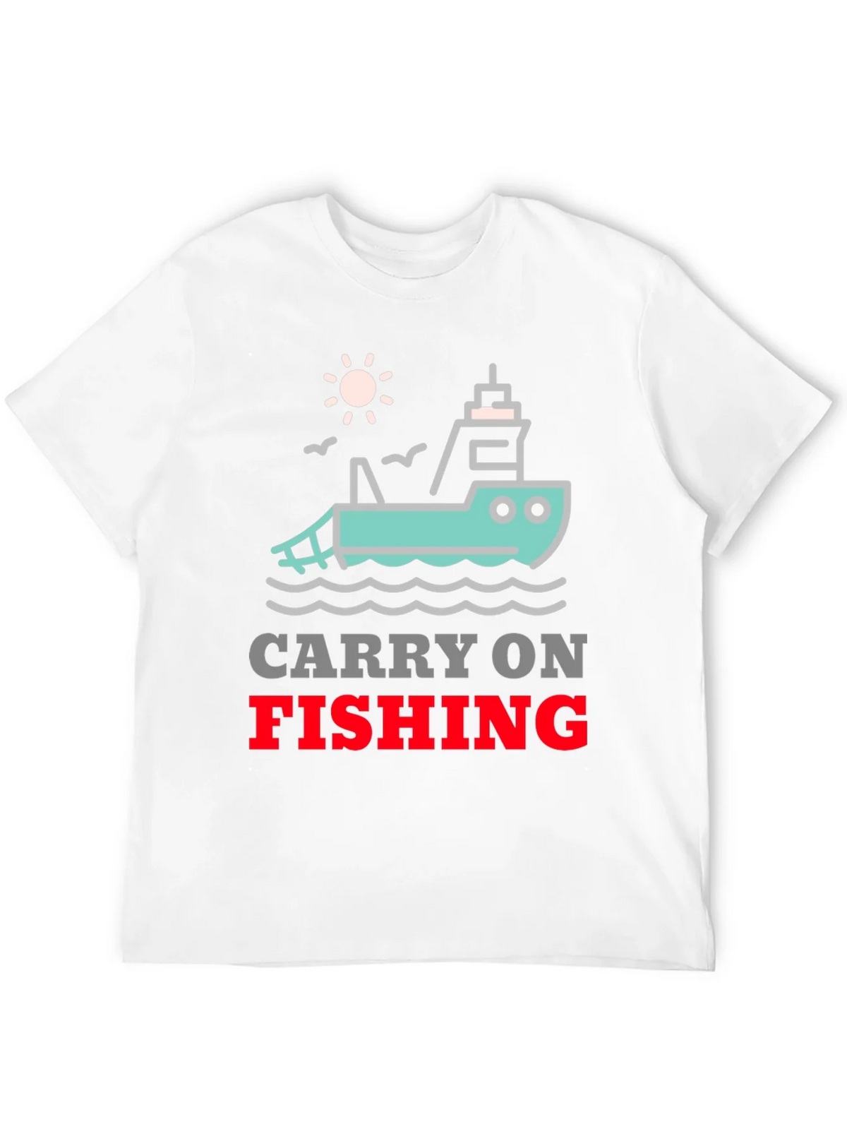 Carry On Fishing Graphic T-Shirt product image 11