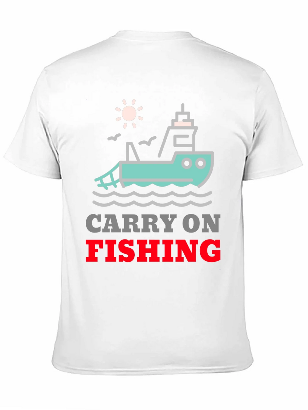 Carry On Fishing Graphic T-Shirt product image 10