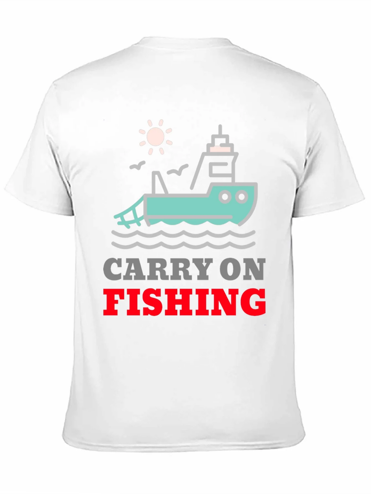Carry On Fishing Graphic T-Shirt product image 10