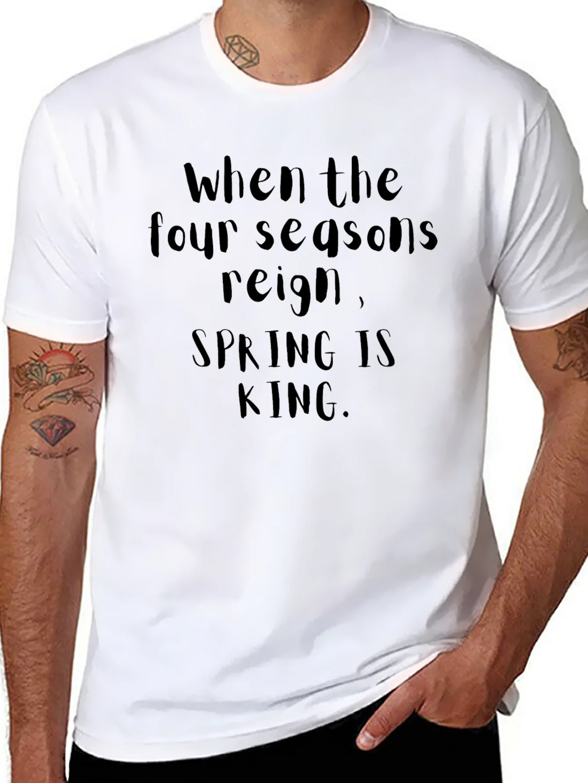 Spring Is King Graphic T-Shirt product image 7