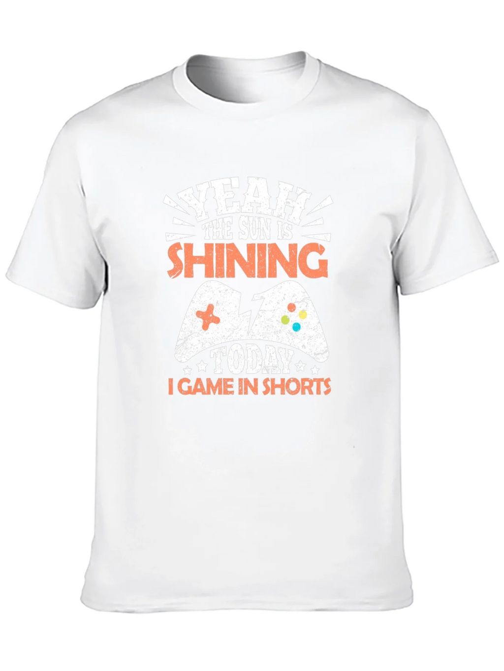 Gamer T-Shirt - Yeah The Sun Is Shining Today I Game In product image 9