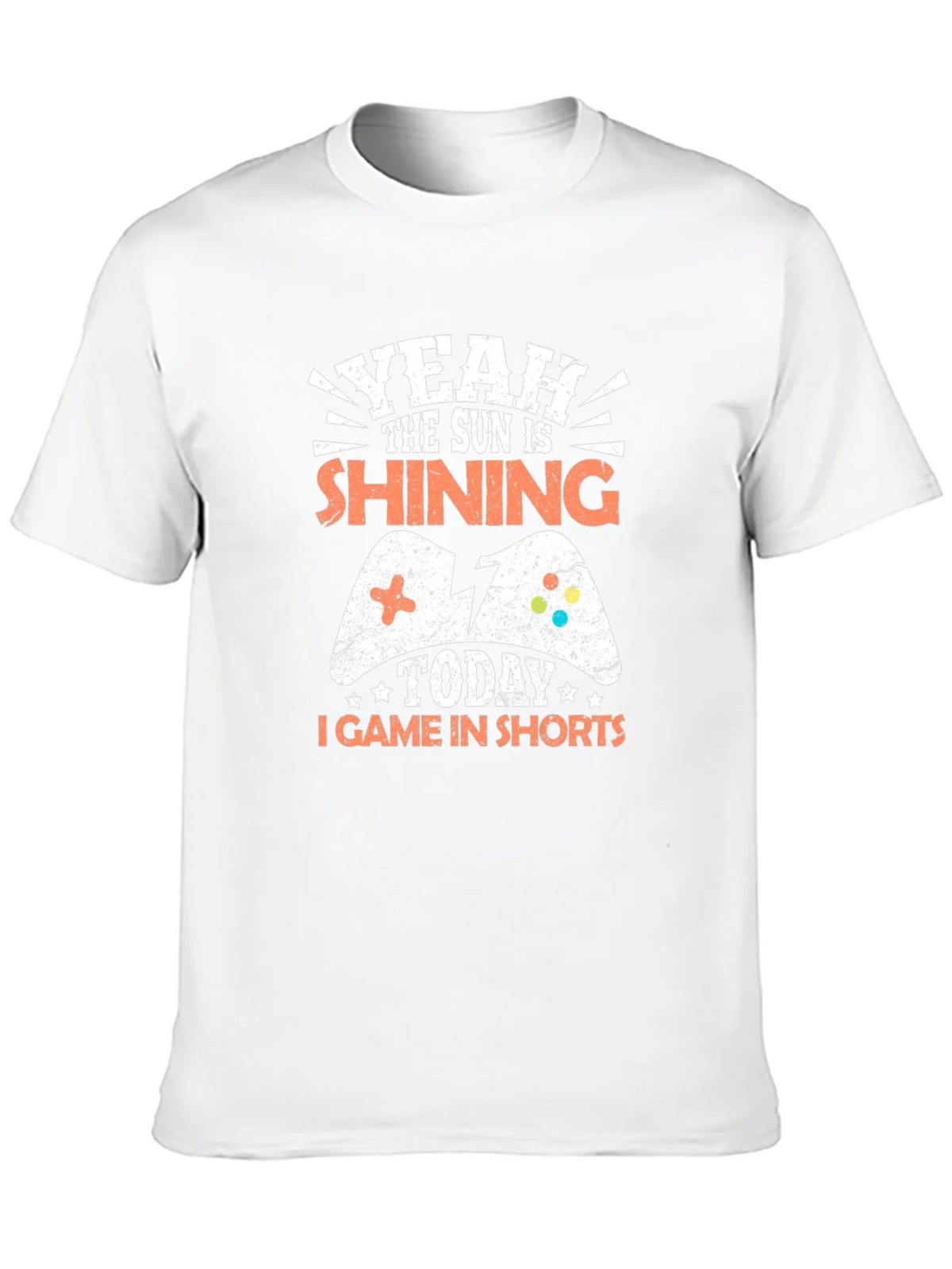 Gamer T-Shirt - Yeah The Sun Is Shining Today I Game In product image 9