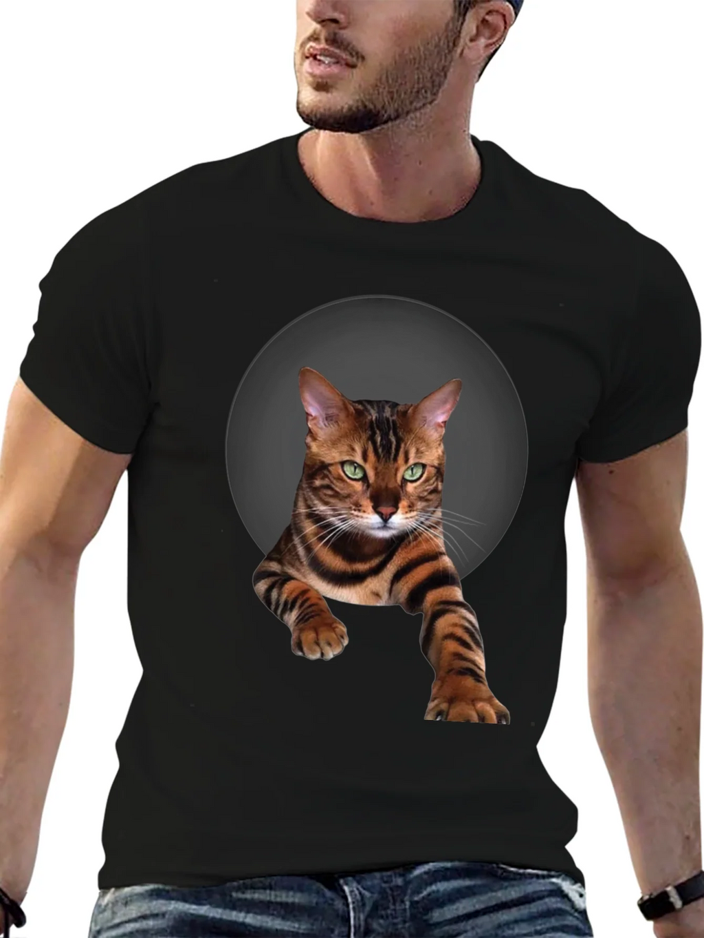 Bengal Cat T-Shirt - Cool Graphic Tee product image 6