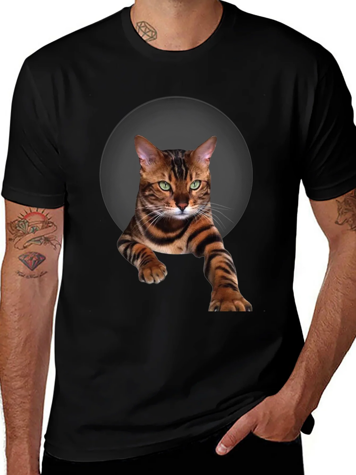 Bengal Cat T-Shirt - Cool Graphic Tee product image 1