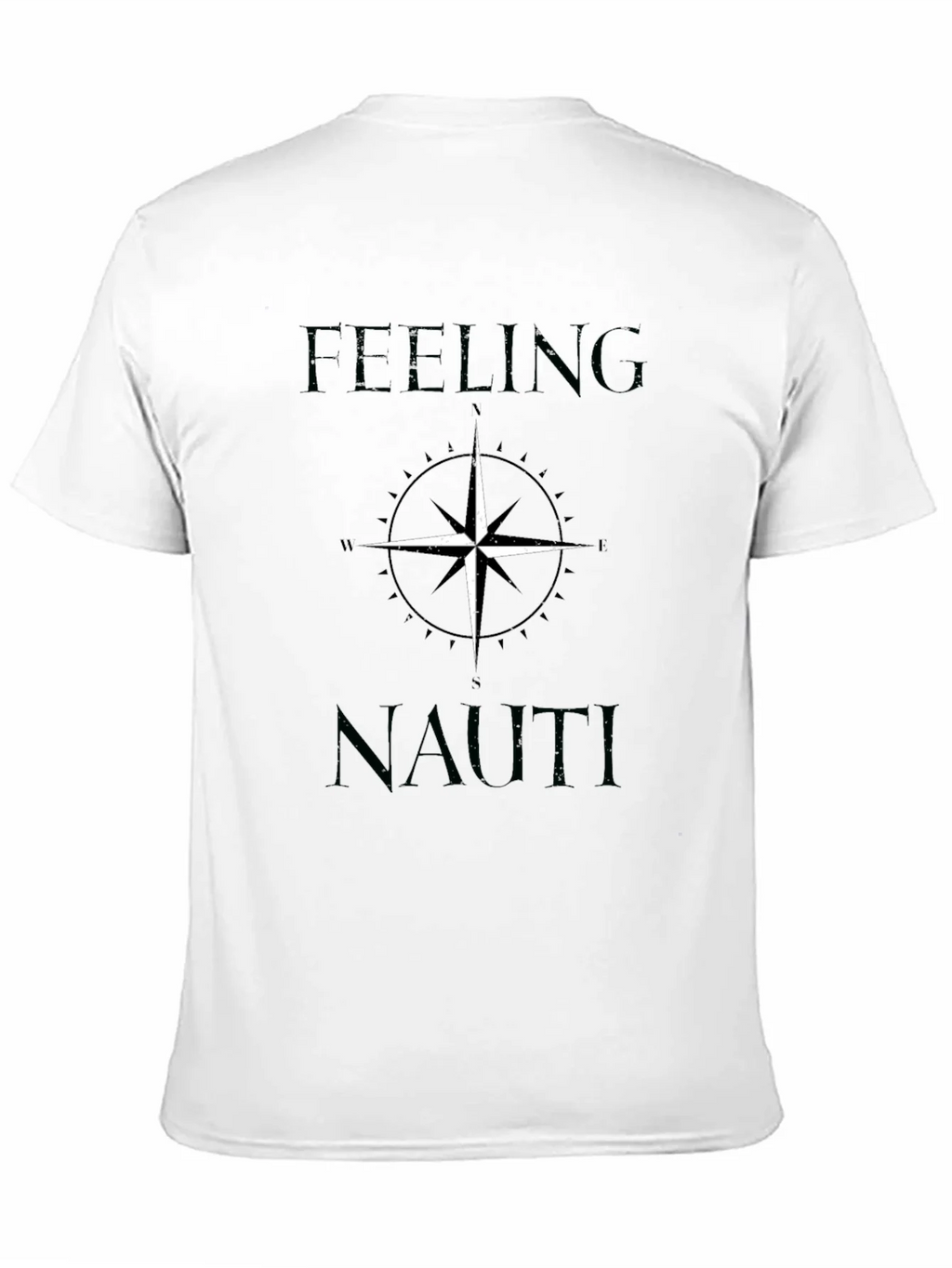 Feeling Nauti Compass Graphic Tee - Soft Cotton Blend product image 3
