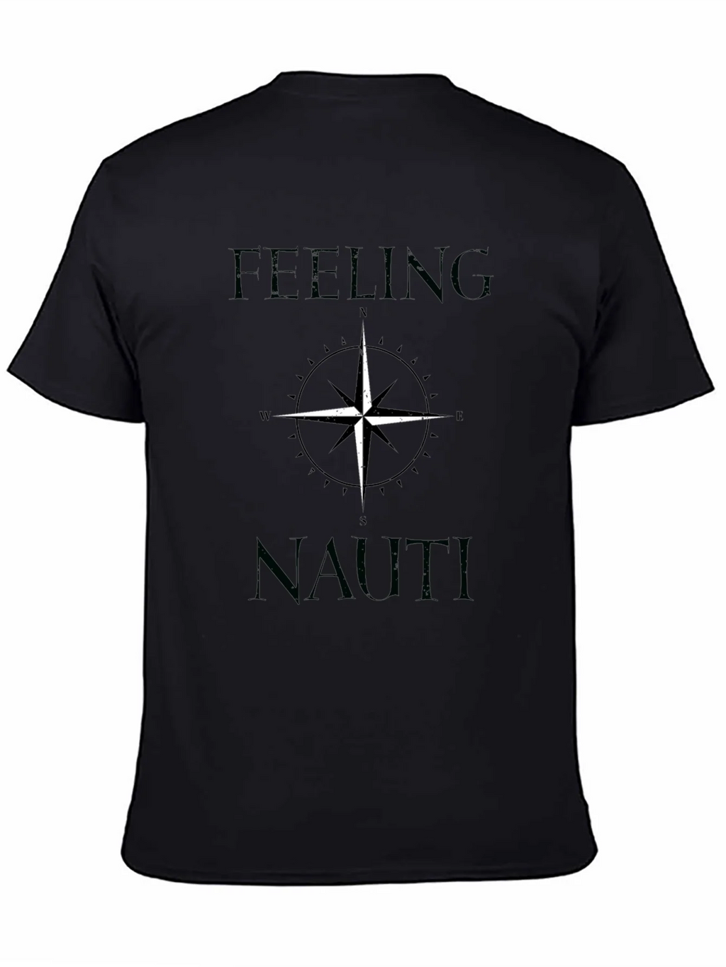 Feeling Nauti Compass Graphic Tee - Soft Cotton Blend product image 2