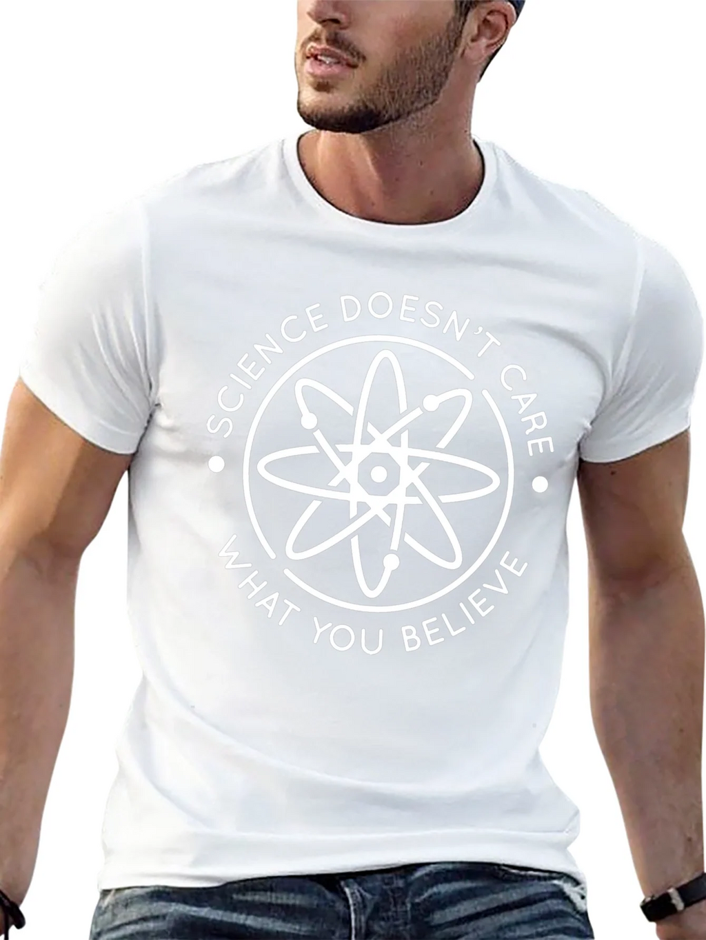 Science Doesnt Care T-Shirt - Black product image 12