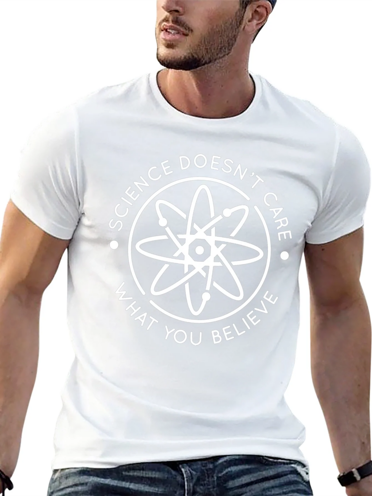 Science Doesnt Care T-Shirt - Black product image 12