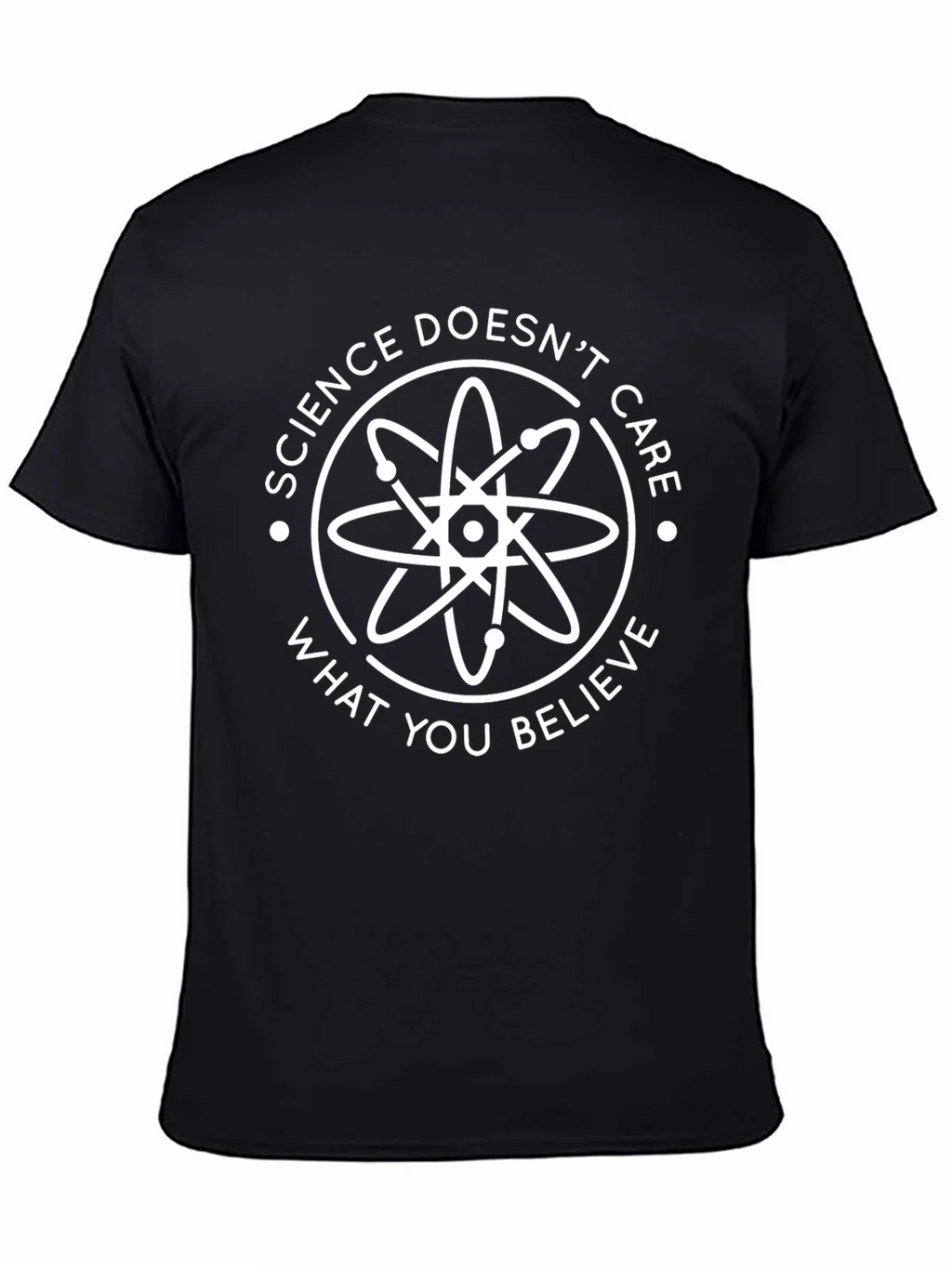 Science Doesnt Care T-Shirt - Black product image 4