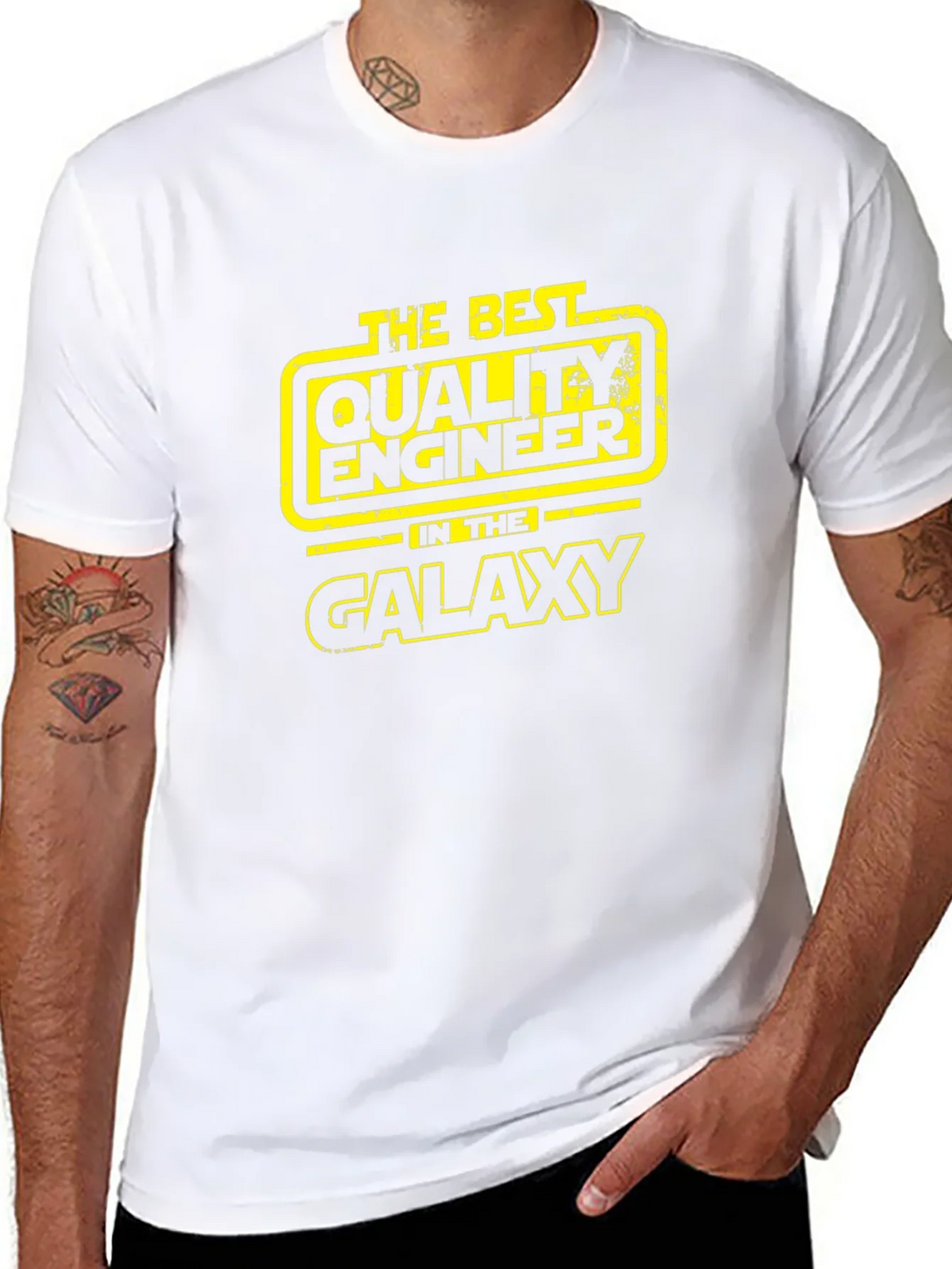 Best Quality Engineer in the Galaxy T-Shirt product image 7