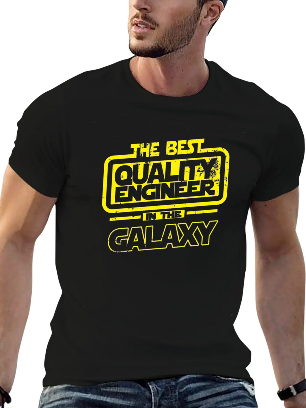 Best Quality Engineer in the Galaxy T-Shirt product image 6
