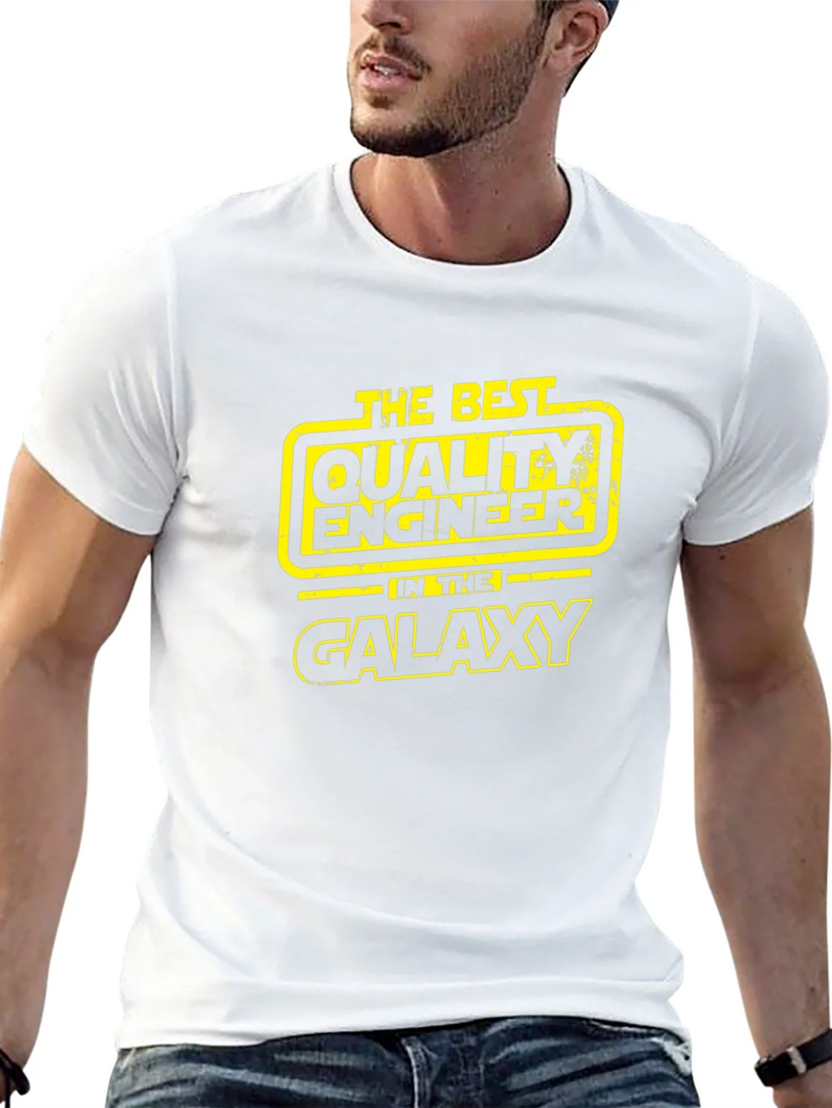 Best Quality Engineer in the Galaxy T-Shirt product image 12