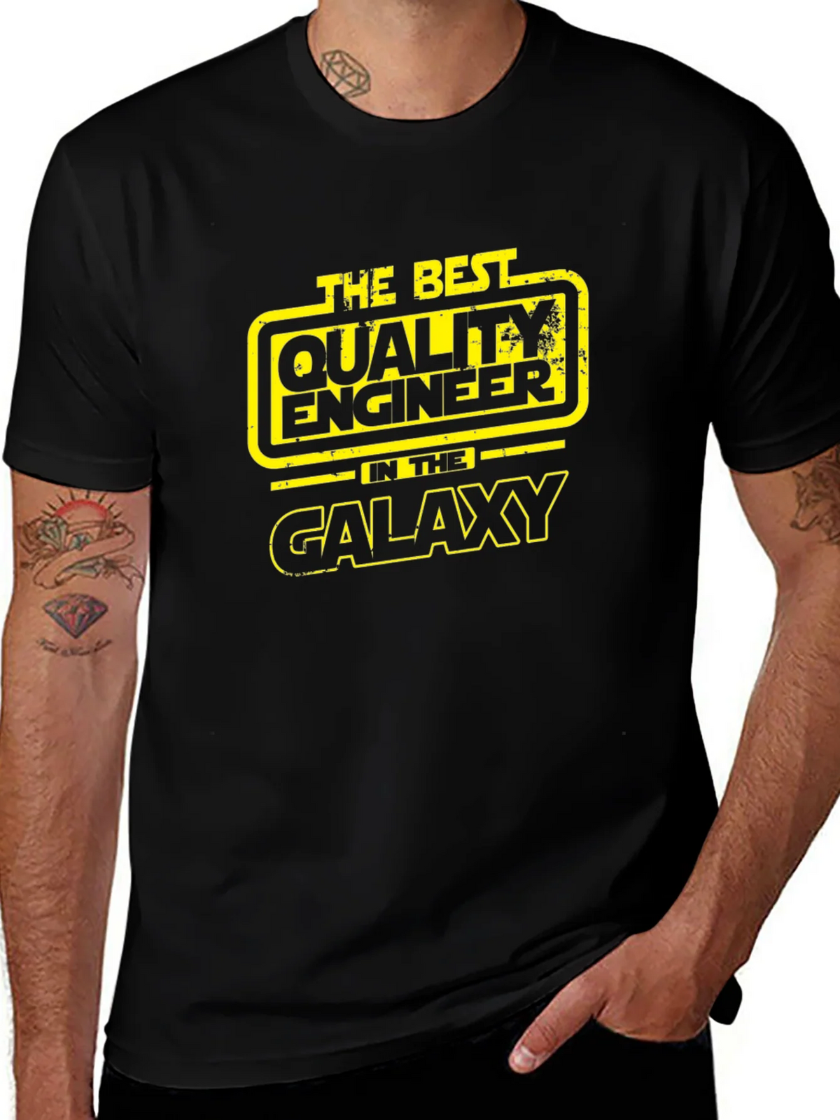 Best Quality Engineer in the Galaxy T-Shirt product image 1