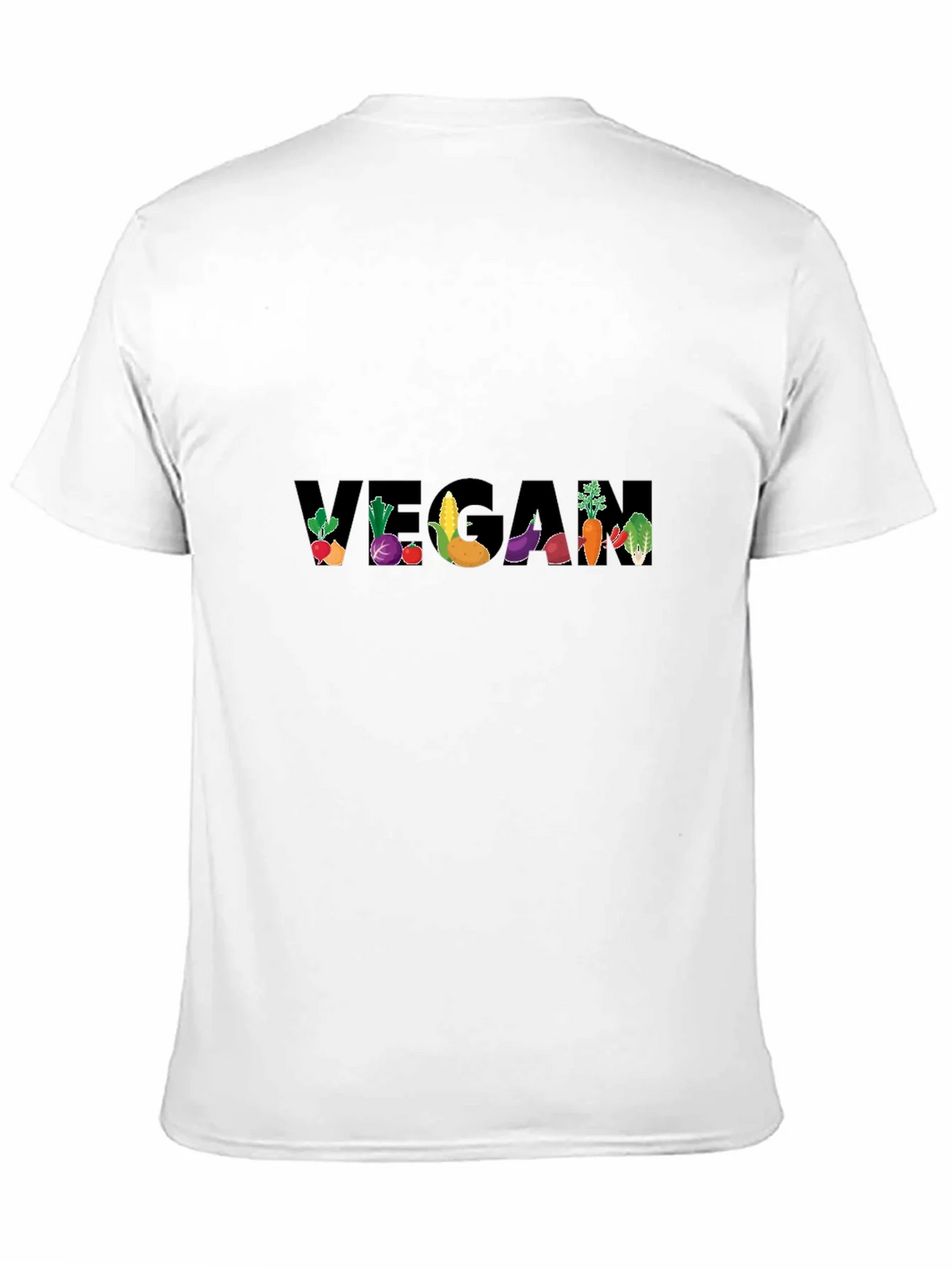 Vegan Vegetable Graphic T-Shirt product image 10