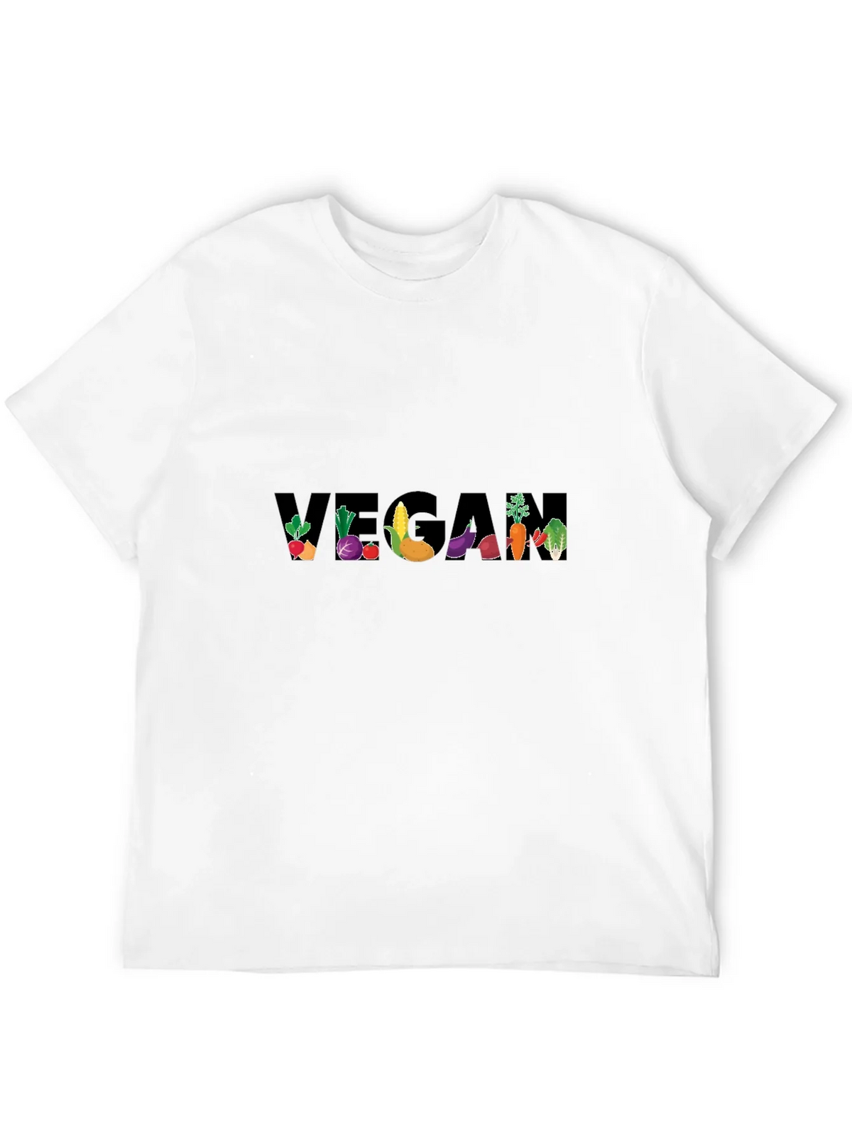 Vegan Vegetable Graphic T-Shirt product image 11