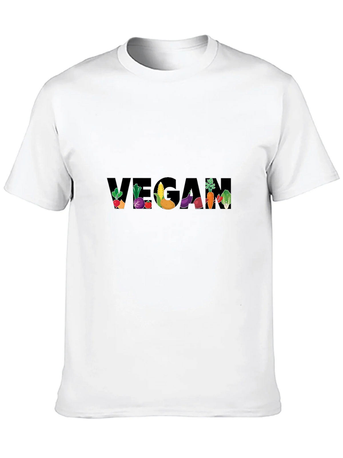 Vegan Vegetable Graphic T-Shirt product image 9