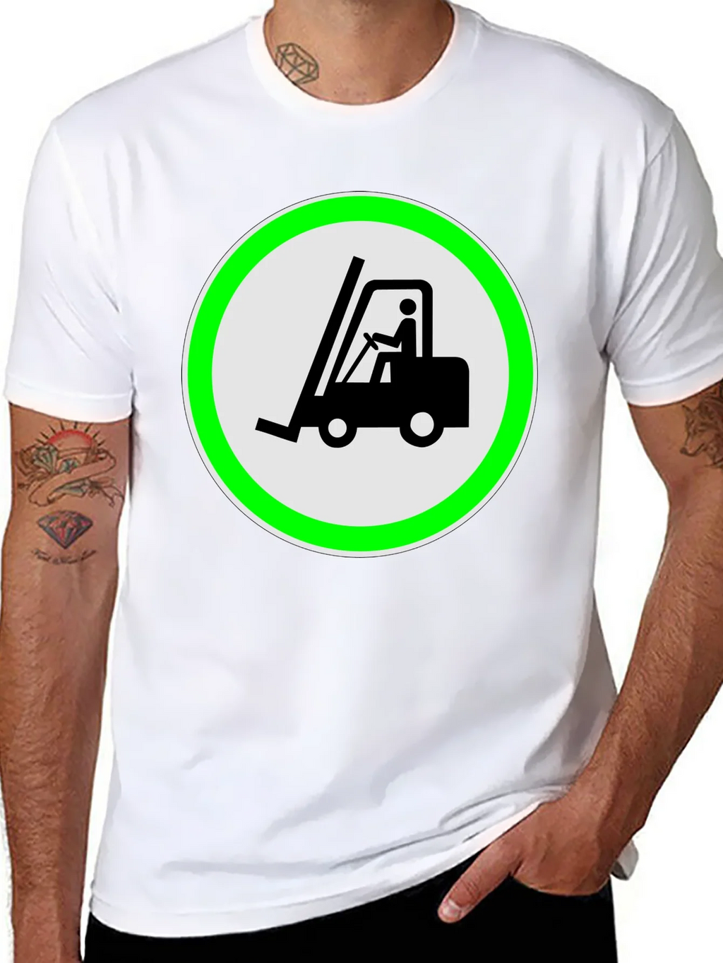 Forklift Operator T-Shirt - Funny Construction Vehicle Tee product image 7
