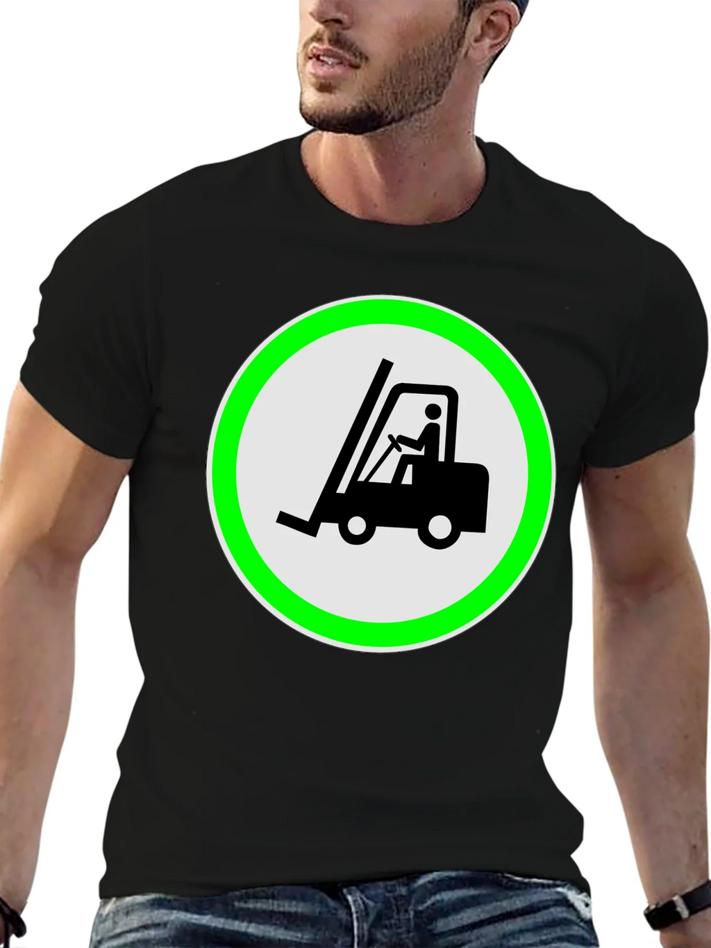 Forklift Operator T-Shirt - Funny Construction Vehicle Tee product image 6