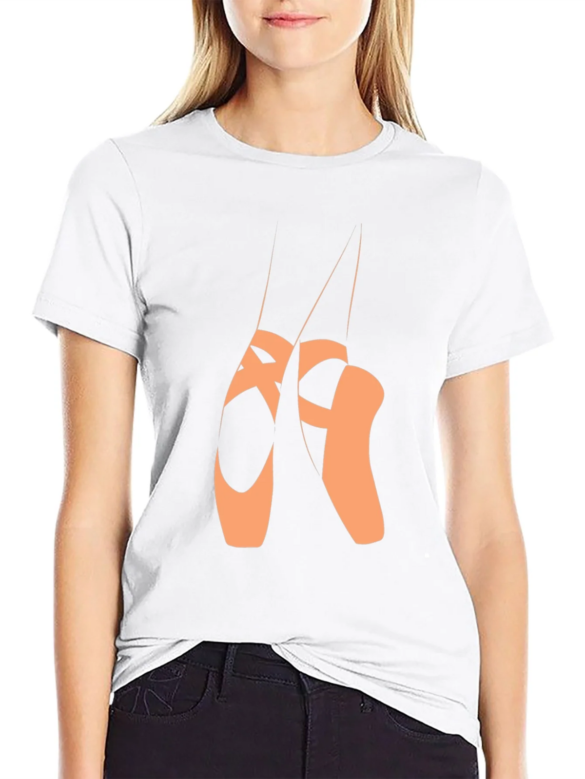 Ballet Shoe Graphic T-Shirt