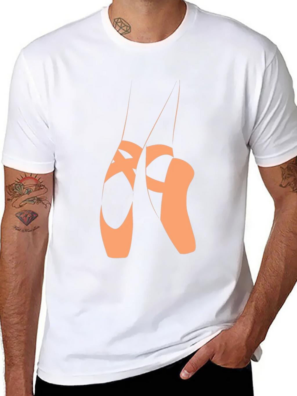 Ballet Shoe Graphic T-Shirt