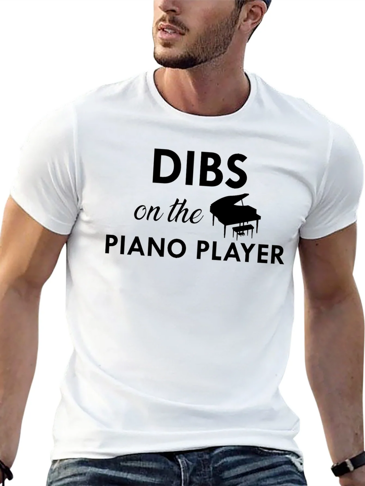 Dibs on the Piano Player T-Shirt - Music Lover Tee product image 12