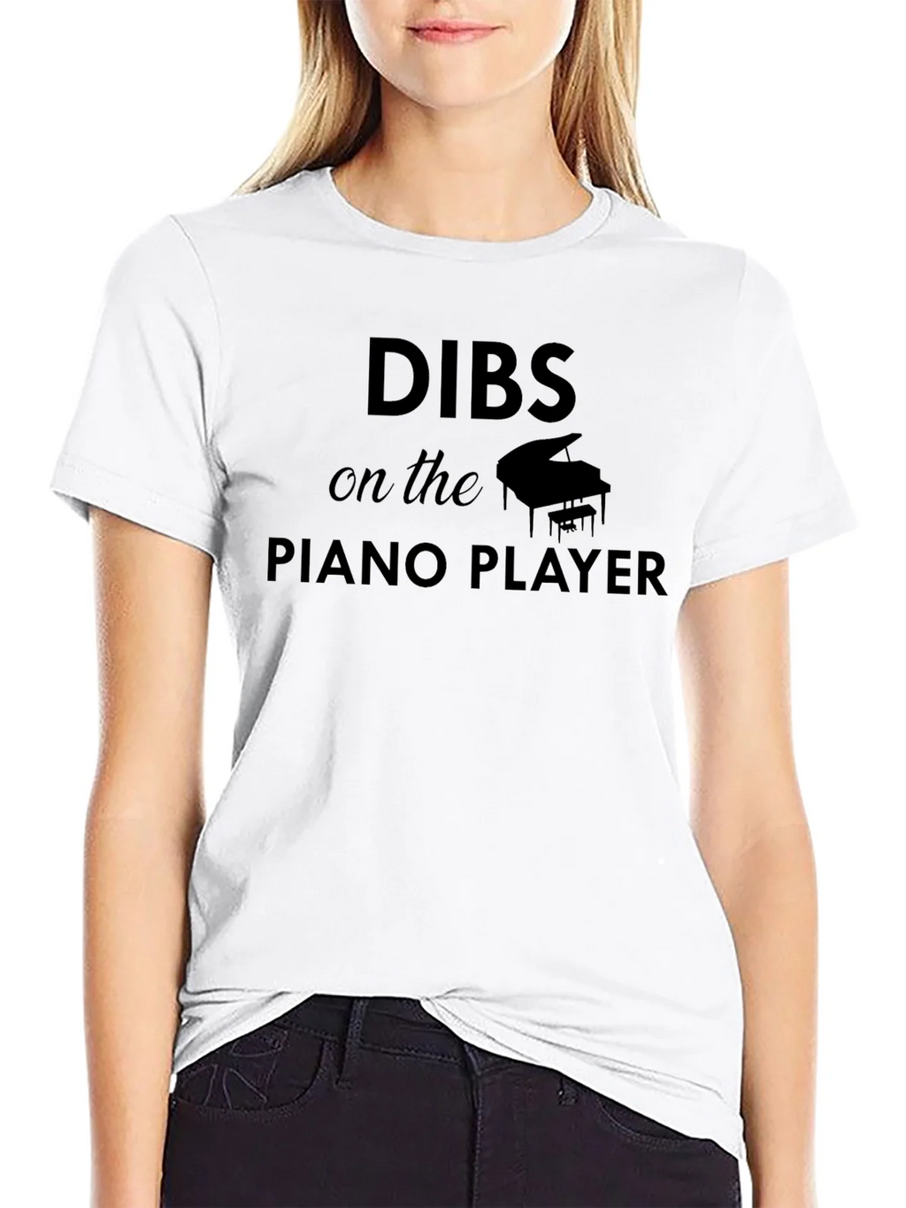 Dibs on the Piano Player T-Shirt - Music Lover Tee product image 8