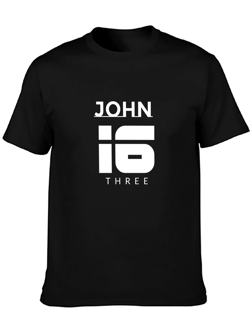 John 3:16 Graphic Tee - Black T-Shirt product image 3