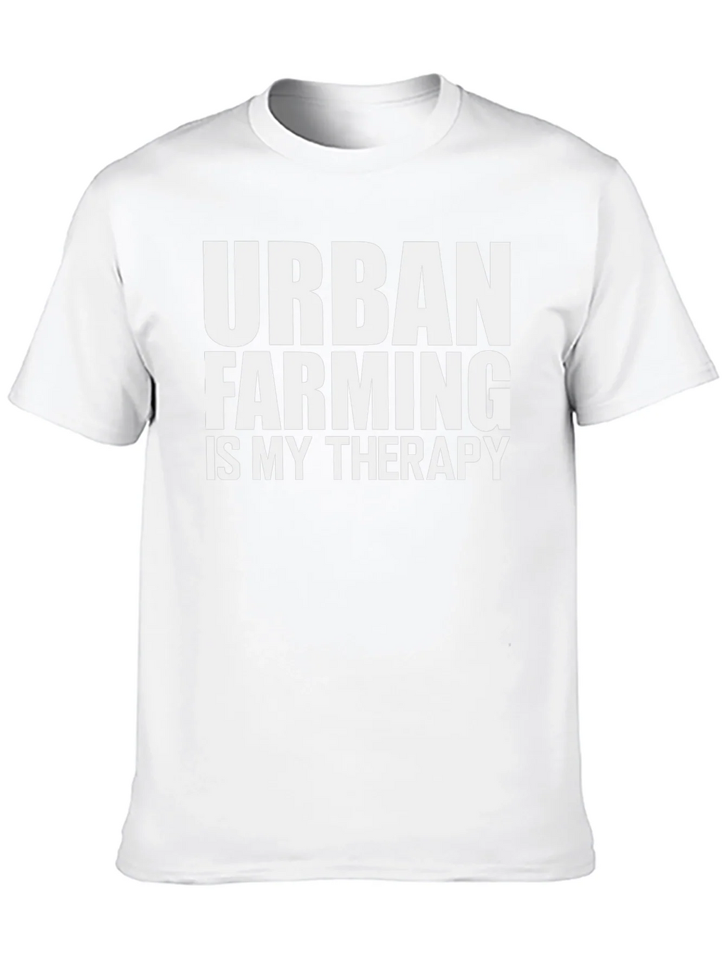 Urban Farming Therapy T-Shirt - Black Cotton Tee product image 9