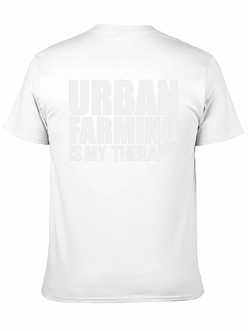 Urban Farming Therapy T-Shirt - Black Cotton Tee product image 10