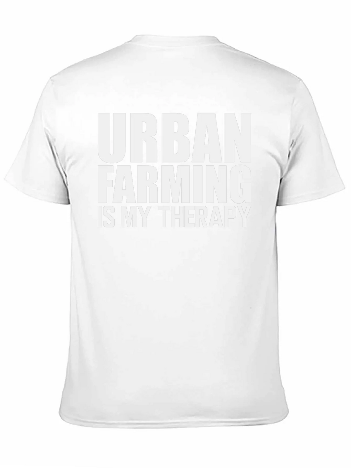 Urban Farming Therapy T-Shirt - Black Cotton Tee product image 10