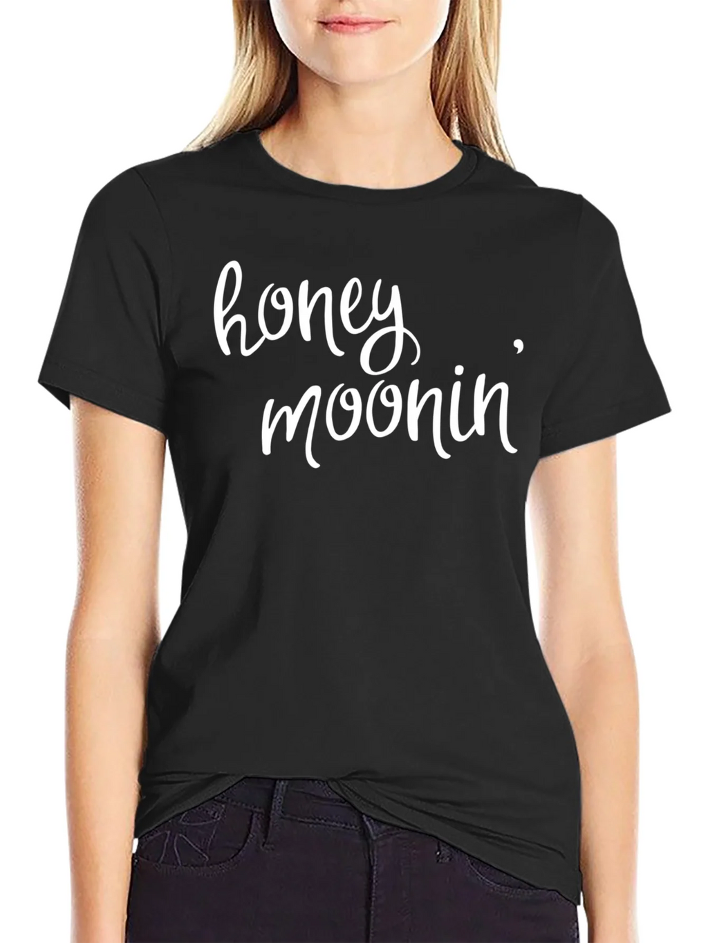 Honeymoonin T-Shirt - Casual Bride & Groom Tee product image 1