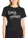 Honeymoonin T-Shirt - Casual Bride & Groom Tee product image 1