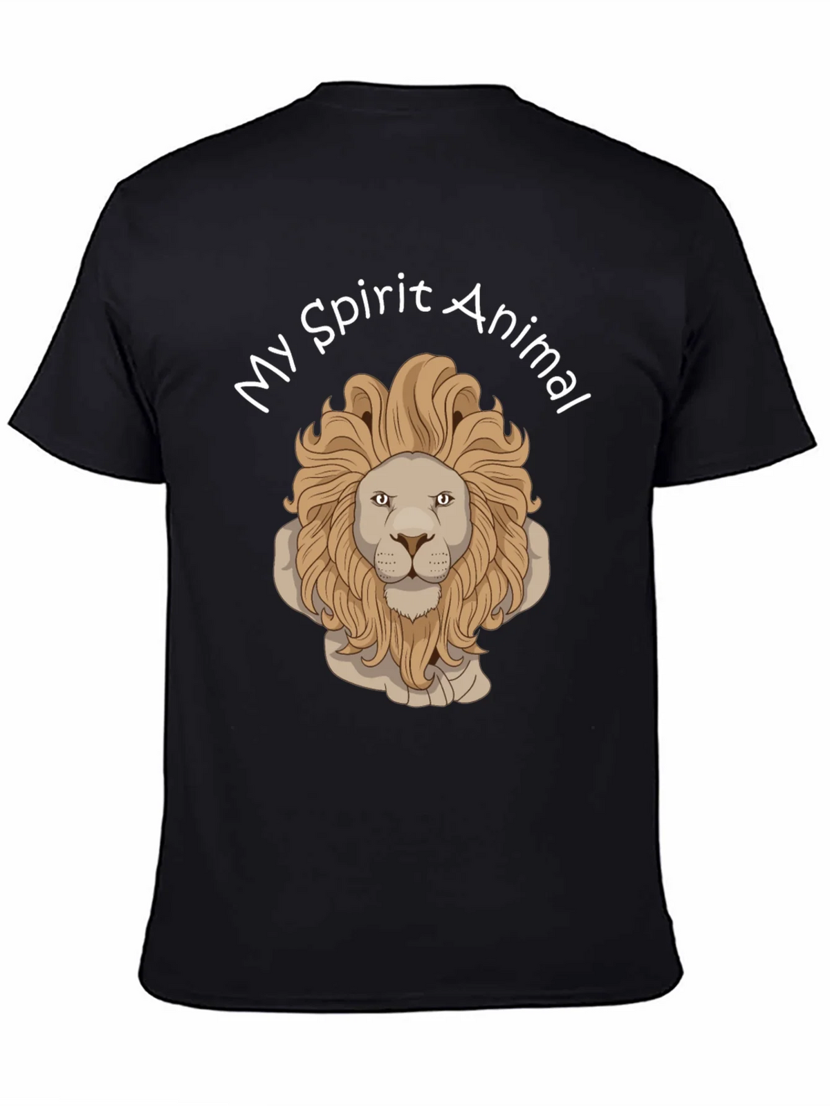 Lion Spirit Animal Graphic T-Shirt product image 4