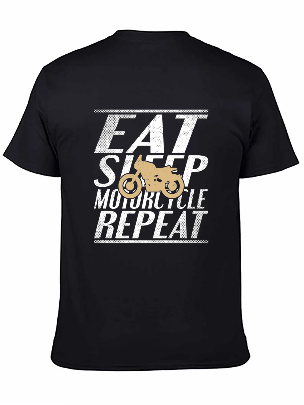 Eat Sleep Motorcycle Repeat Graphic T-Shirt product image 1