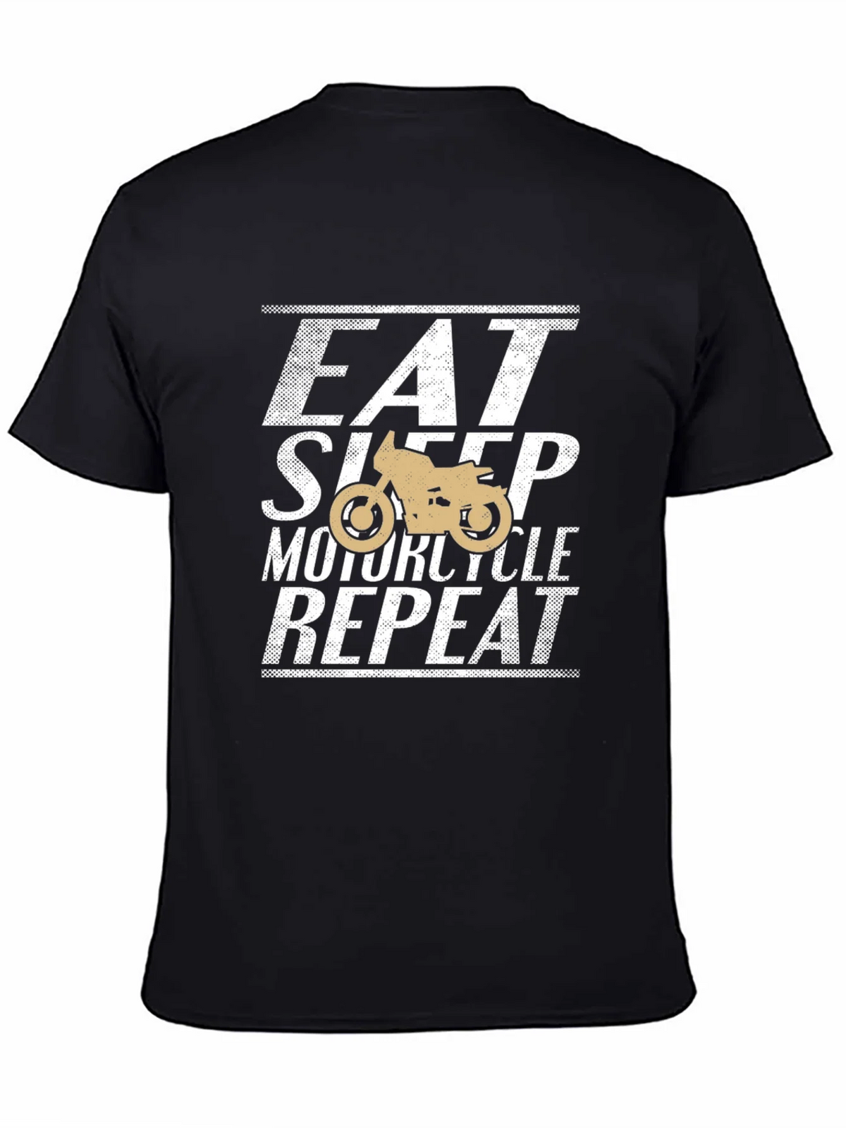 Eat Sleep Motorcycle Repeat Graphic T-Shirt product image 1