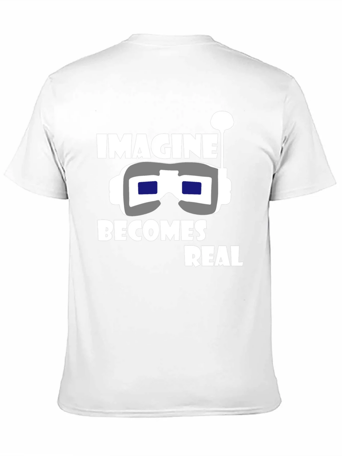 Imagine Becomes Real Black T-Shirt product image 10