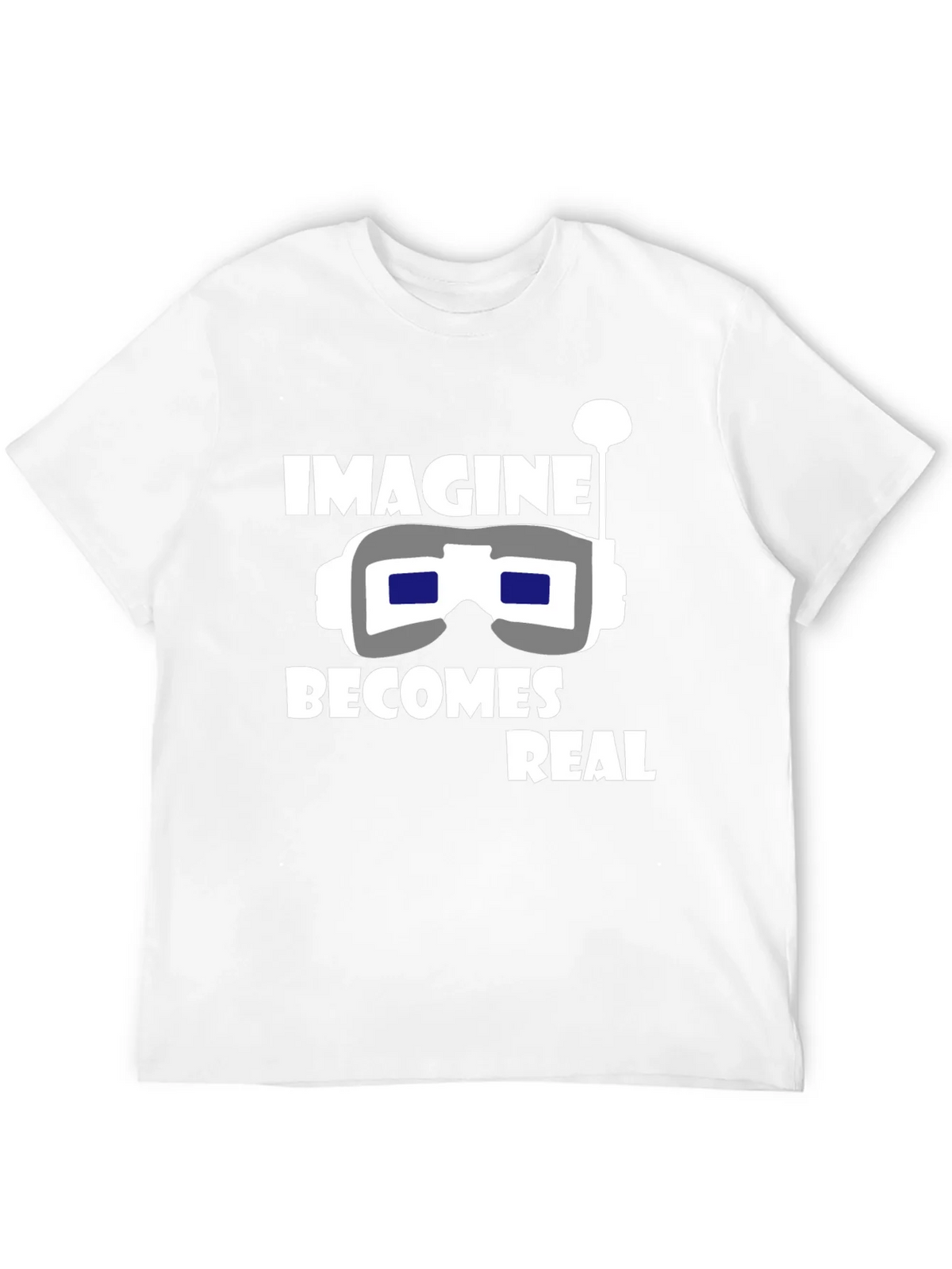 Imagine Becomes Real Black T-Shirt product image 11
