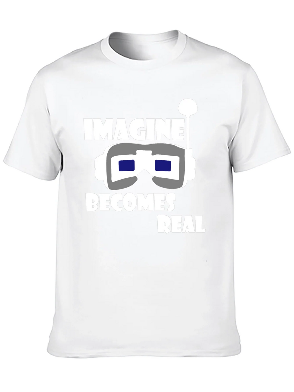 Imagine Becomes Real Black T-Shirt product image 9