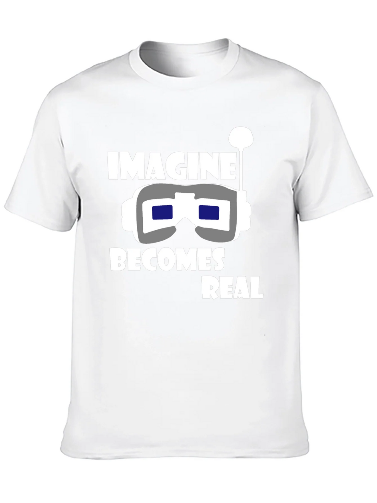 Imagine Becomes Real Black T-Shirt product image 9