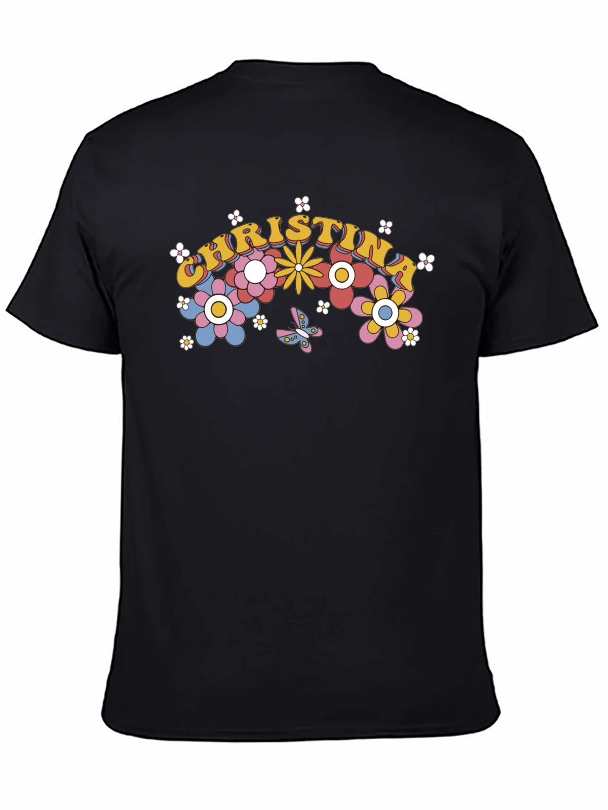 Christina Floral Retro T-Shirt product image 4
