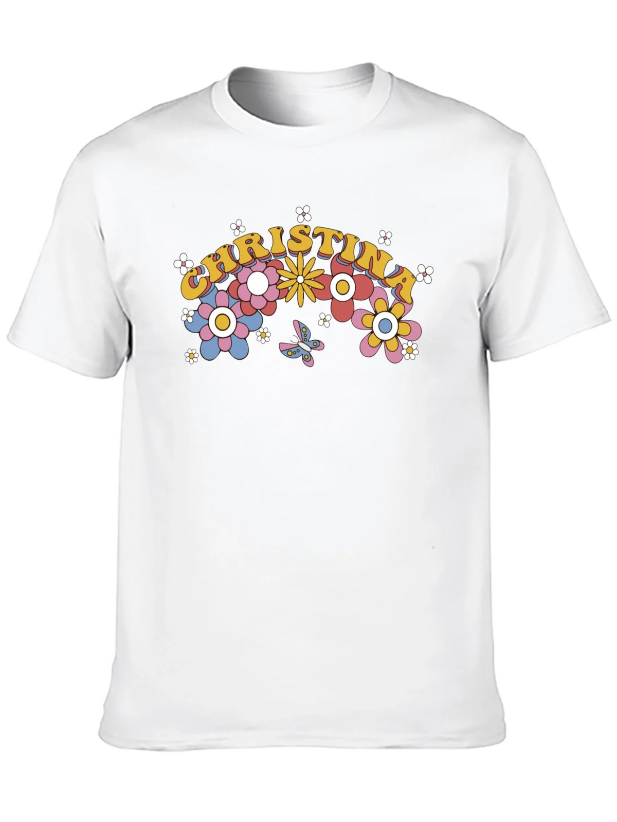 Christina Floral Retro T-Shirt product image 9
