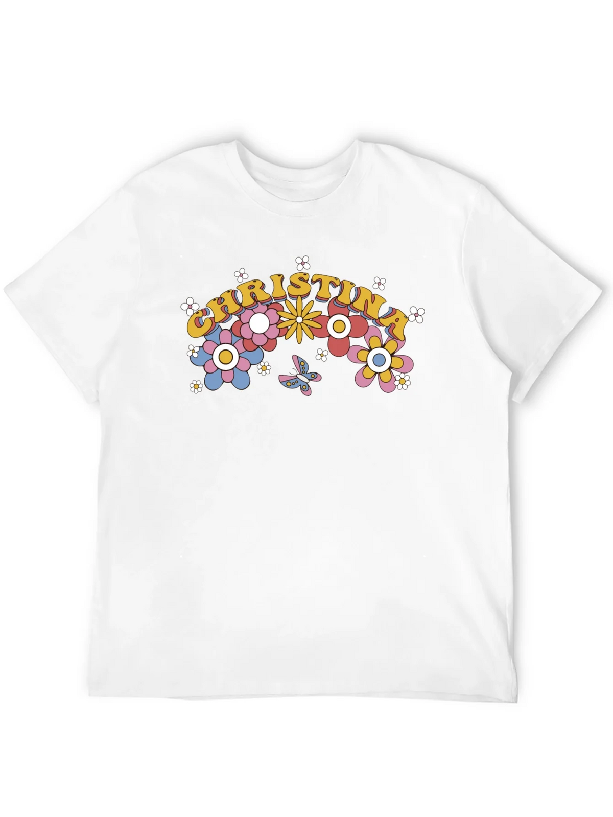 Christina Floral Retro T-Shirt product image 11