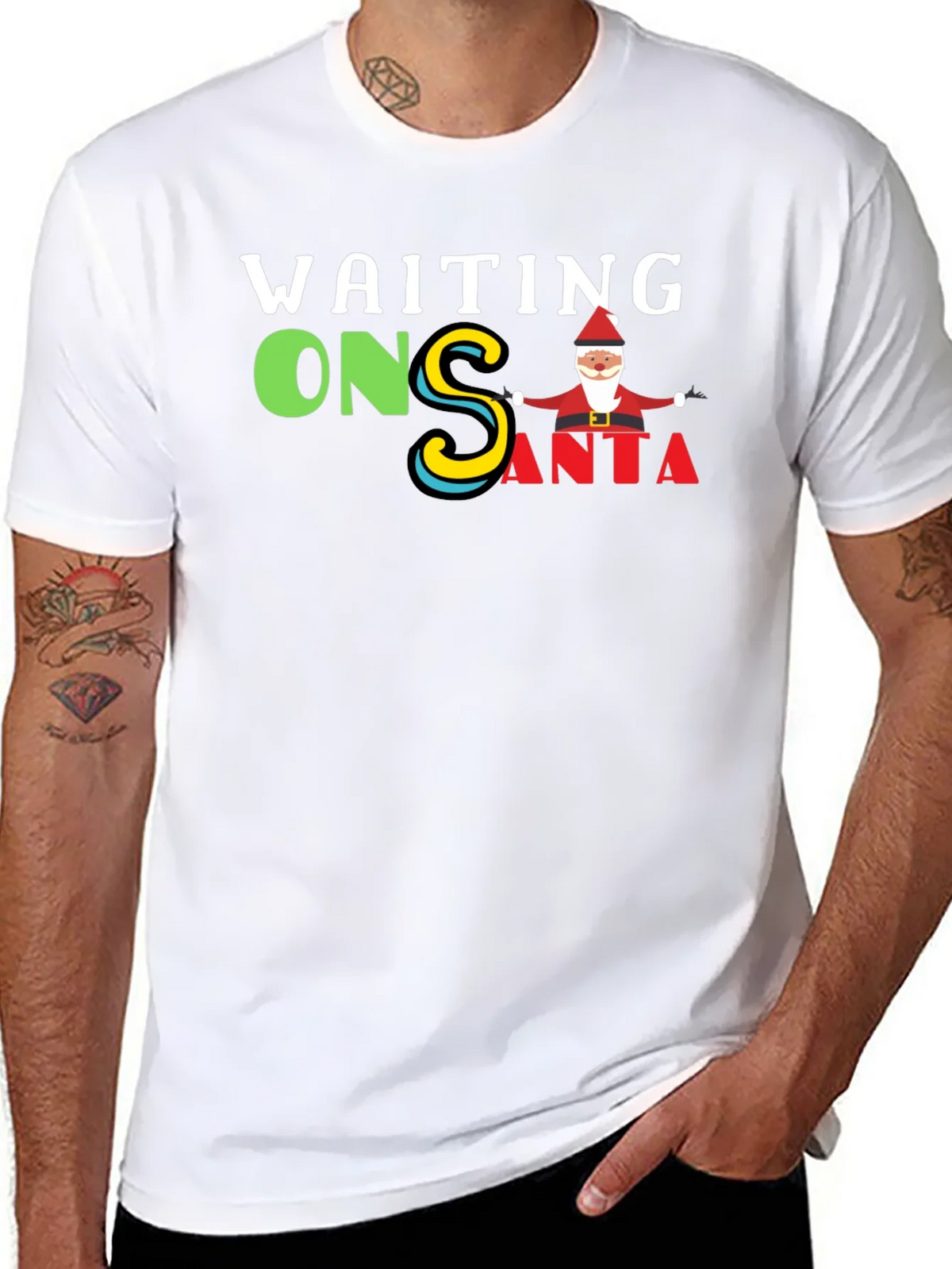 Waiting on Santa Graphic Tee - Holiday Season product image 7