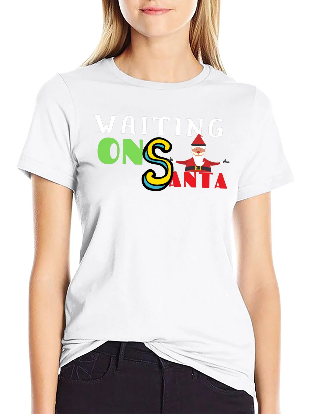 Waiting on Santa Graphic Tee - Holiday Season product image 8