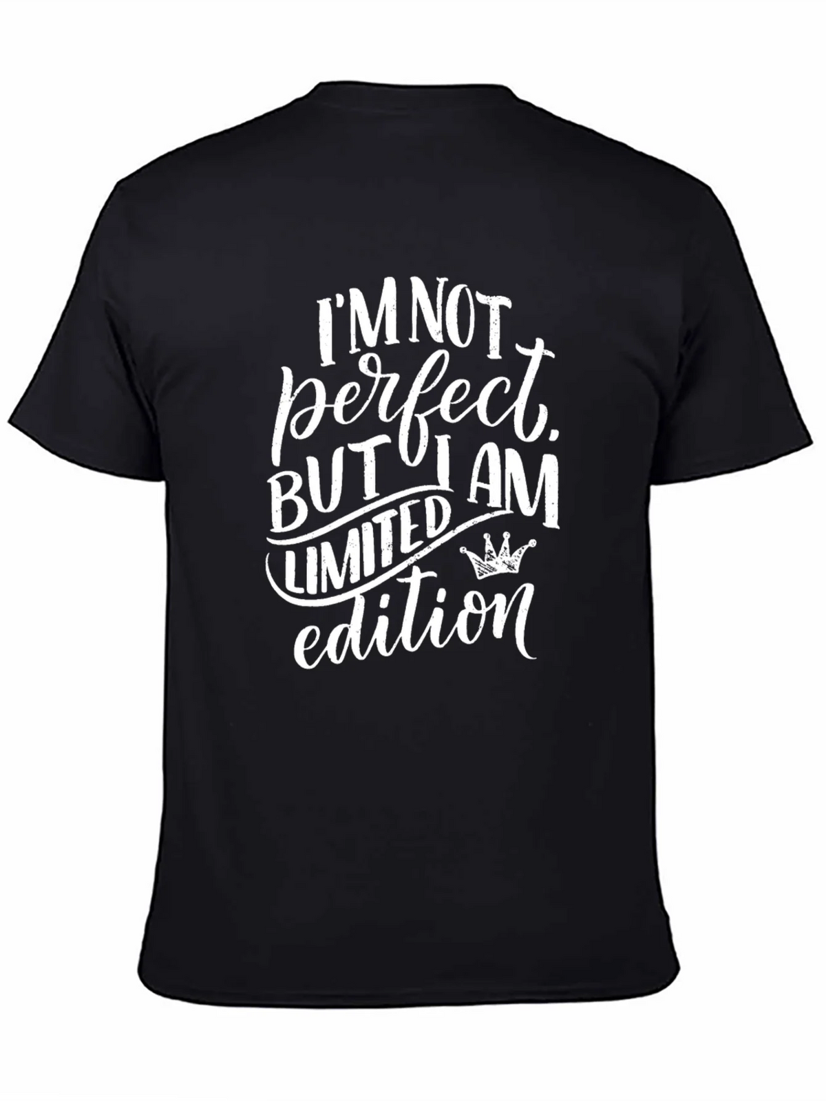 Im Not Perfect Limited Edition Black T-Shirt product image 4