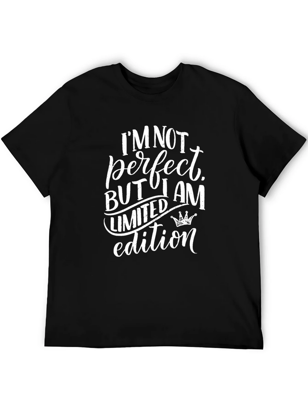Im Not Perfect Limited Edition Black T-Shirt product image 5