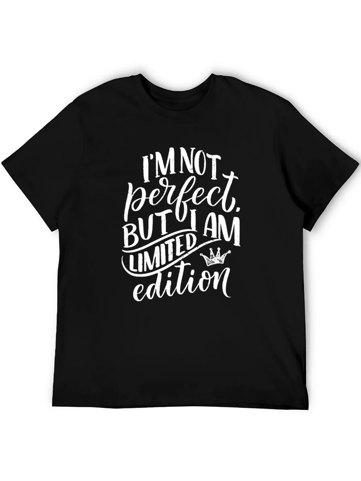 Im Not Perfect Limited Edition Black T-Shirt product image 5