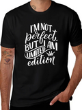 Im Not Perfect Limited Edition Black T-Shirt product image 1