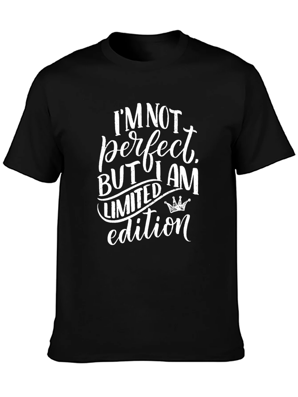 Im Not Perfect Limited Edition Black T-Shirt product image 3
