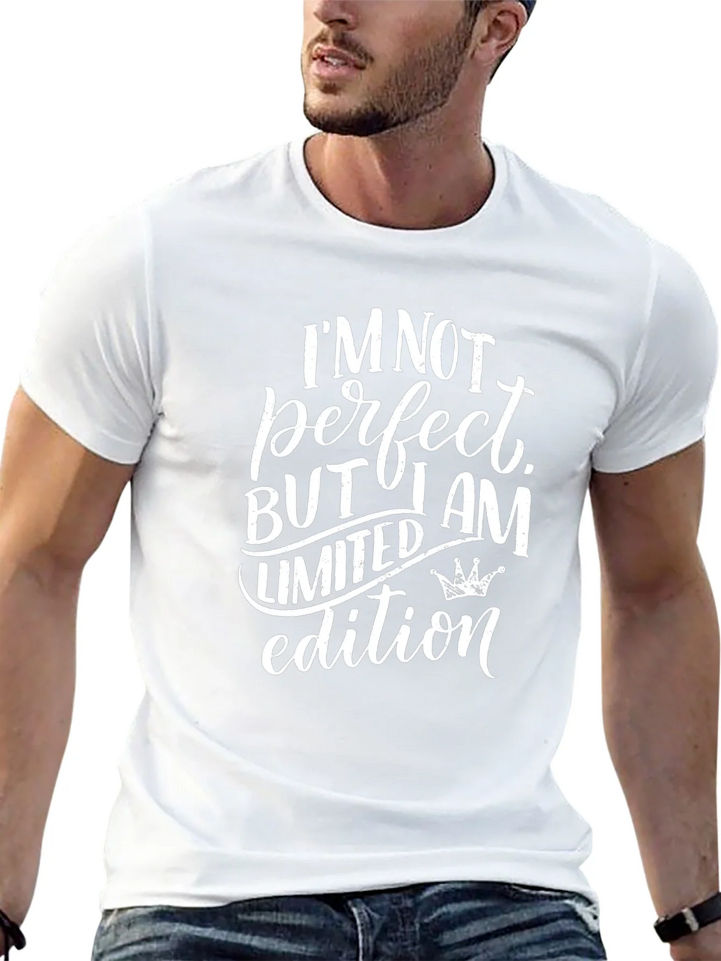 Im Not Perfect Limited Edition Black T-Shirt product image 12